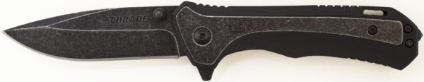 Schrade SCH501 - Liner Lock Folding Knife Drop Point Blade G-10 Handle