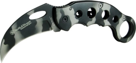 Smith & Wesson CK32C - Extreme Ops Frame Lock Karambit Folding Knife