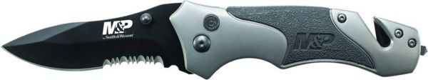Smith & Wesson SWMP8BS - Military & Police Plunge Lock Folding Knife
